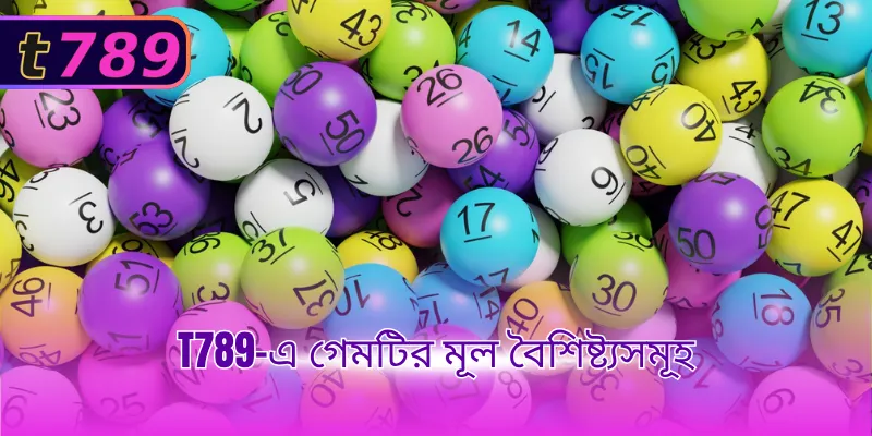 T789-এ গেমটির মূল বৈশিষ্ট্যসমূহ
