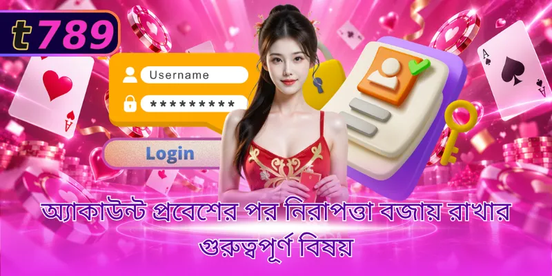 অ্যাকাউন্ট প্রবেশের পর নিরাপত্তা বজায় রাখার গুরুত্বপূর্ণ বিষয়