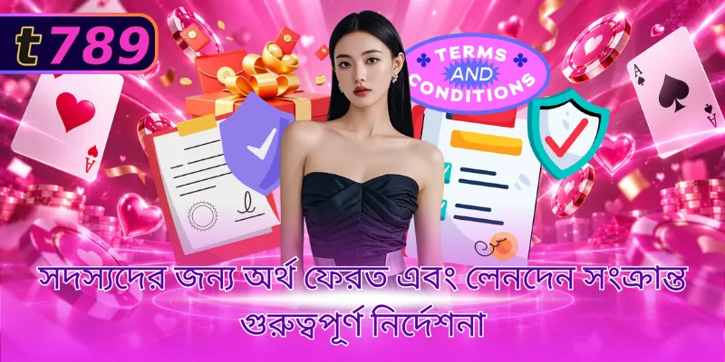সদস্যদের জন্য অর্থ ফেরত এবং লেনদেন সংক্রান্ত গুরুত্বপূর্ণ নির্দেশনা